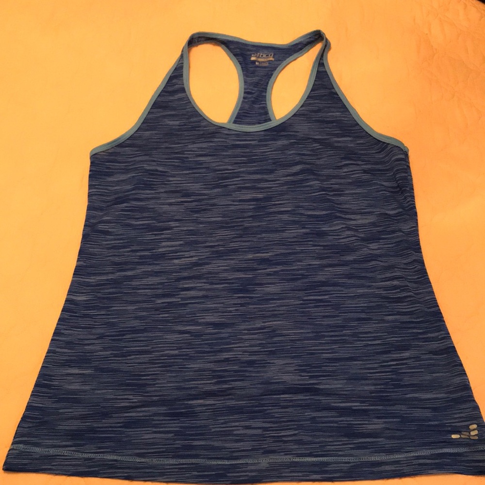 Bcg like new blue & light blue workout tank